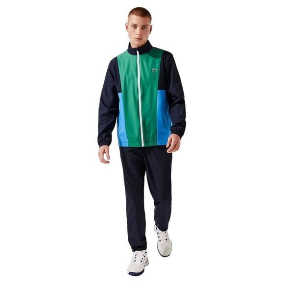 Lacoste Men's Sport Colorblock Lightweight Full Zip-Up Jacket Size US M NWT - Picture 1 of 9